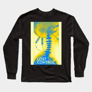 Lost Control (Blue&Yelo) Long Sleeve T-Shirt